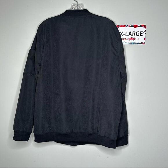 L&B XL Cactus Embroidered bomber jacket - Picture 5 of 9